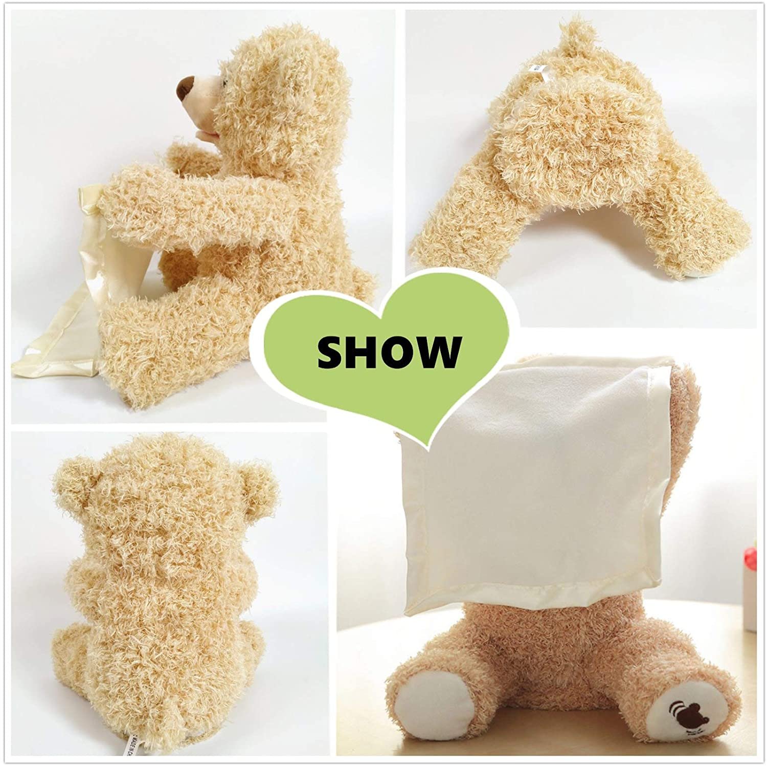 Peekaboo Teddy bear en peluche 4